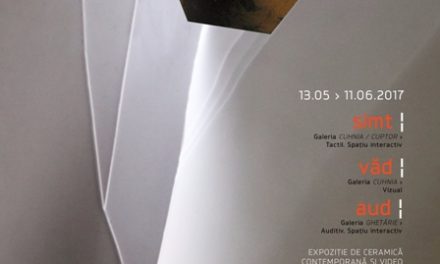 „Simt, Văd, Aud” Expoziție interactivă de ceramică și video @ Centrul Cultural Palatele Brâncoveneşti