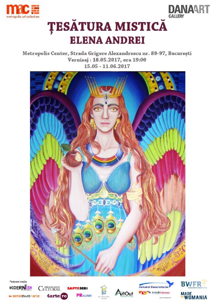 Elena Andrei „Țesătura mistică” @ Metropolis Art Collection, București