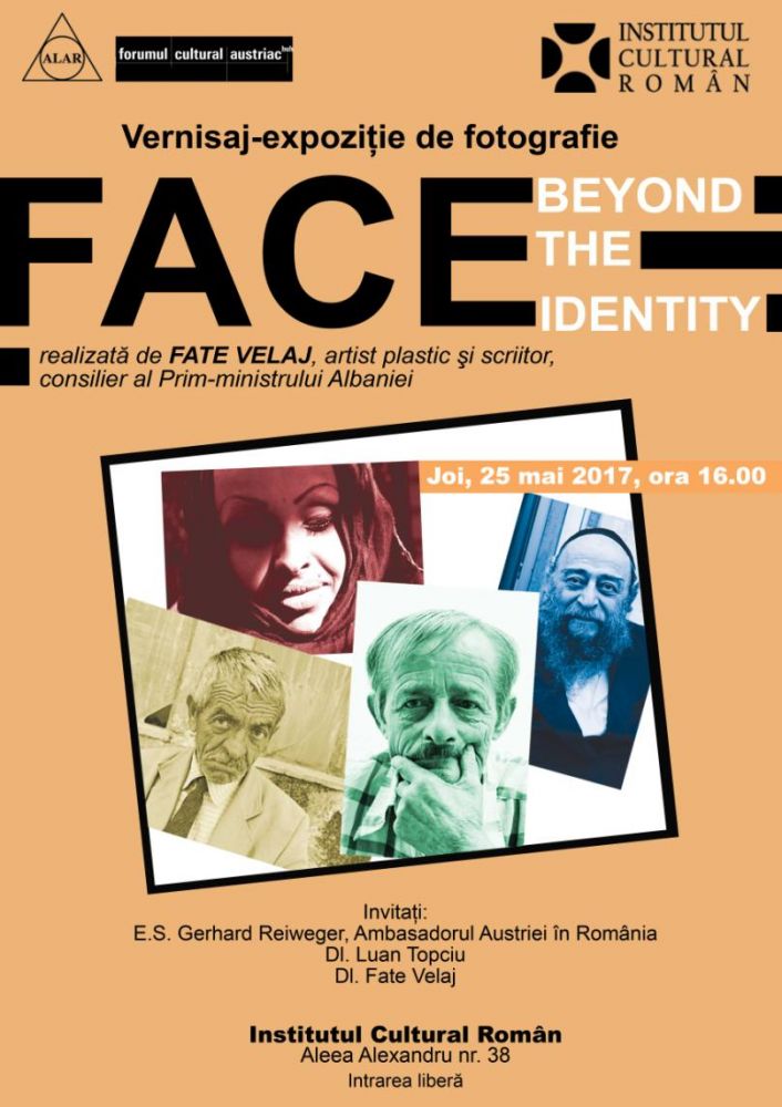 Expoziția „Face – Beyound The Identity” @ Institutul Cultural Român, București
