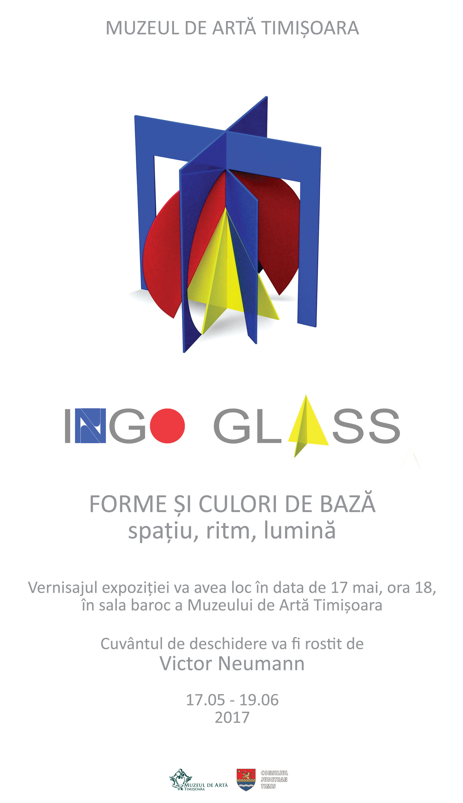 Expoziție Ingo Glass @ Muzeul de Artă Timișoara