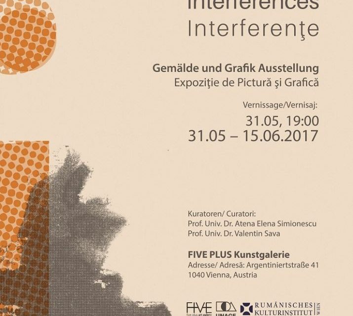 Expoziţia „Interferenţe“ la FIVE PLUS Art Gallery din Viena