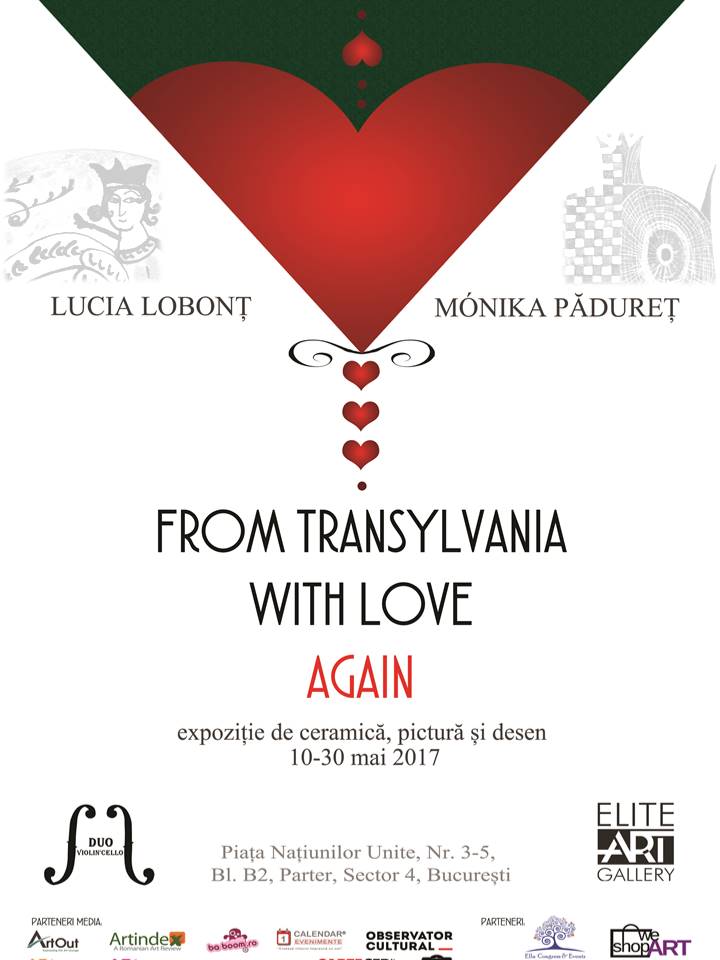 Lucia Lobonț și Monica Pădureț „From Transylvania with love, Again” @ Elite Art Gallery, București