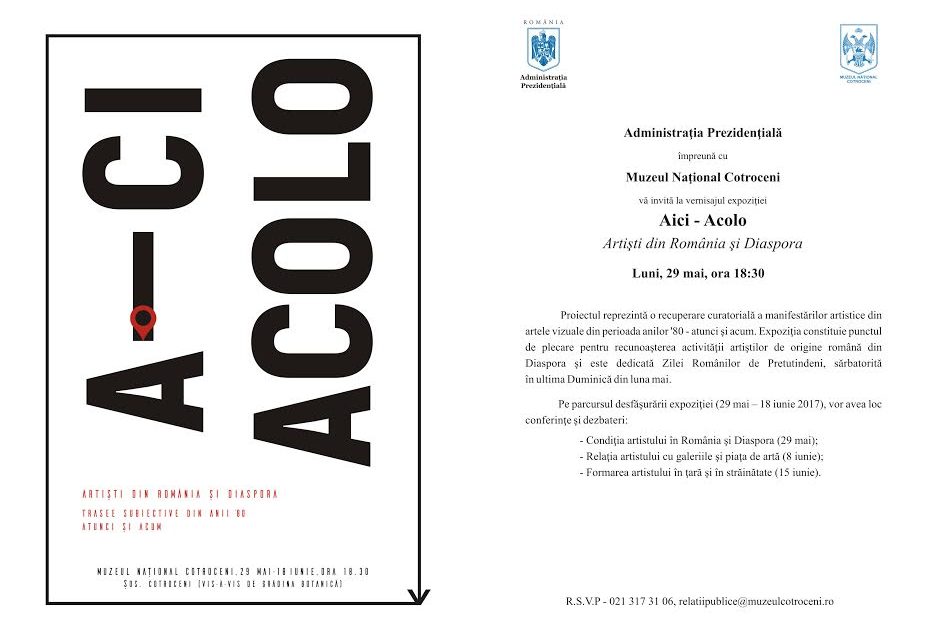 Aici-Acolo. Artiști din România și Diaspora @ Muzeul Național Cotroceni