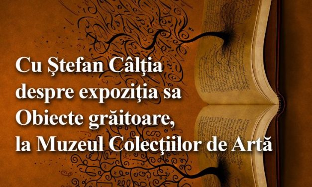 Ştefan Câlţia la Cafeneaua critică @  Muzeul Colecţiilor de Artă