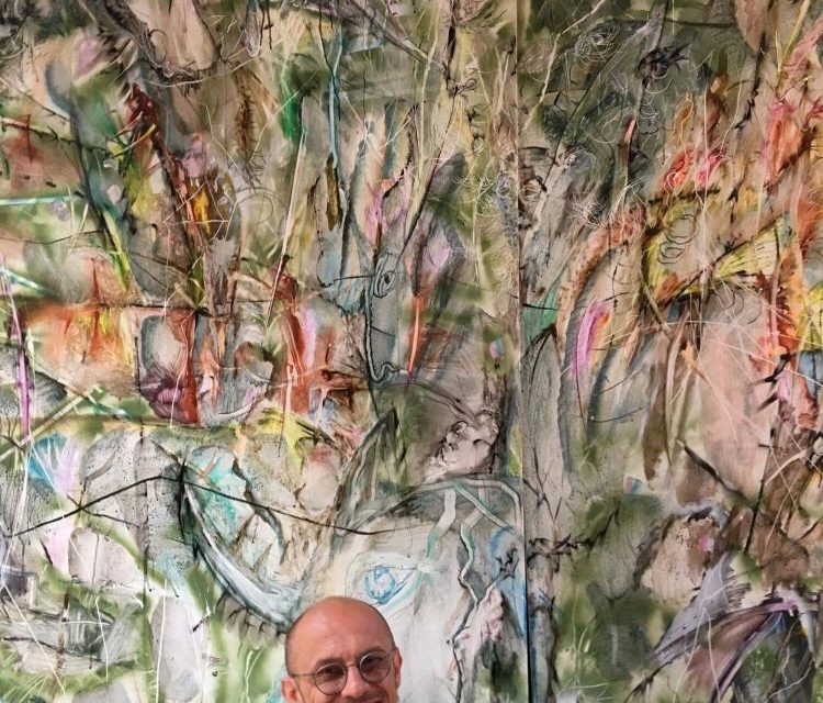 Pictura monumentală a lui Cristian Sida la Aubusson, Franța