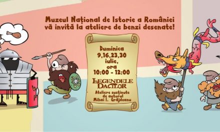 „Legendele dacilor” – ateliere de benzi desenate – la Muzeul Național de Istorie a României