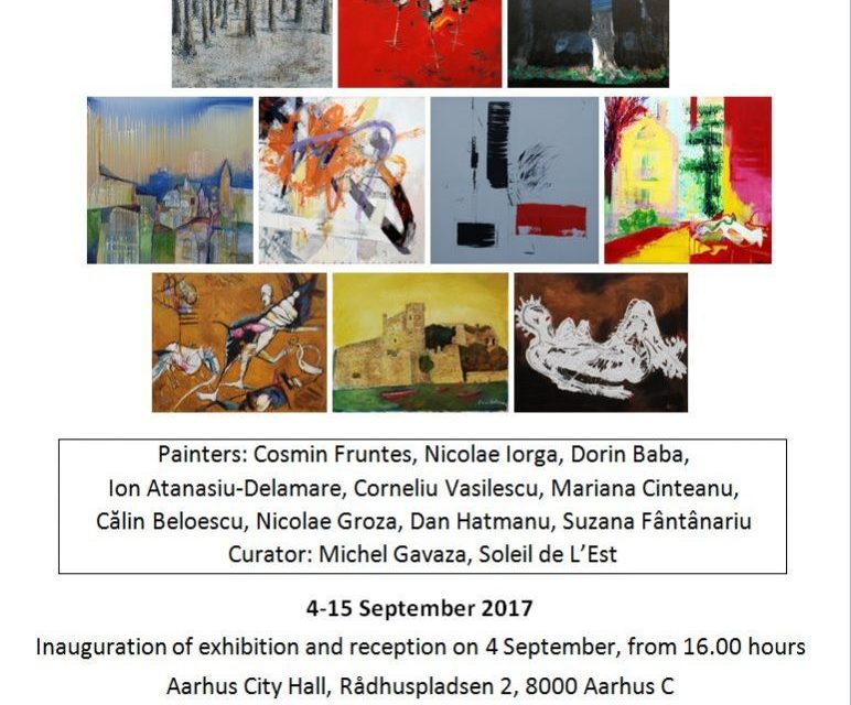 Contemporary Romanian Painting in Aarhus by Soleil de l’Est @ Aarhus City Hall