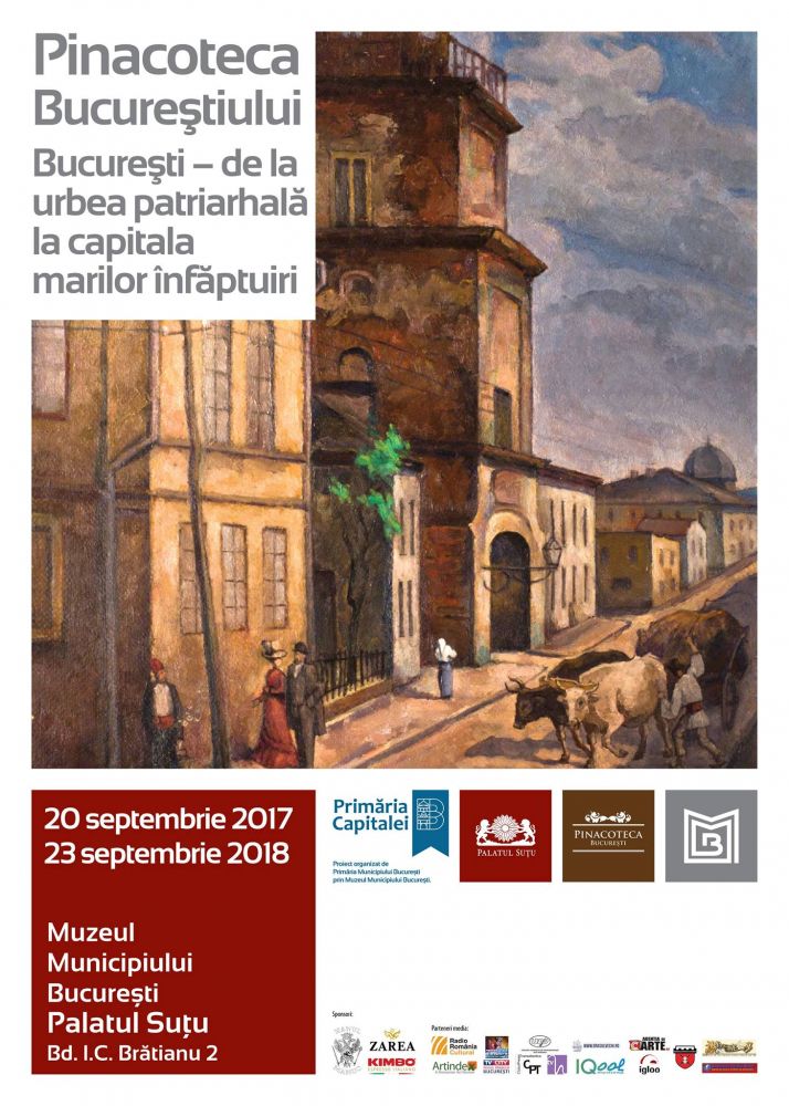Pinacoteca București‎ului: Bucureşti de la urbea patriarhală la capitala marilor înfăptuiri @ Muzeul Municipiului Bucureşti – Palatul Suțu