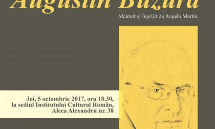 Lansarea volumului „Întâlniri cu Augustin Buzura” la sediul Institutului Cultural Român
