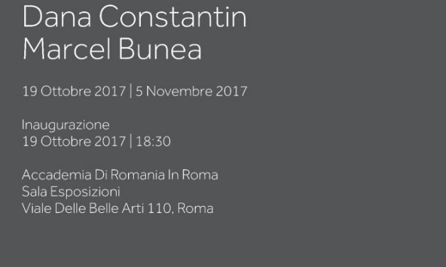 Expoziția de pictură DOI⑦ a artiștilor Dana Constantin și Marcel Bunea la Roma