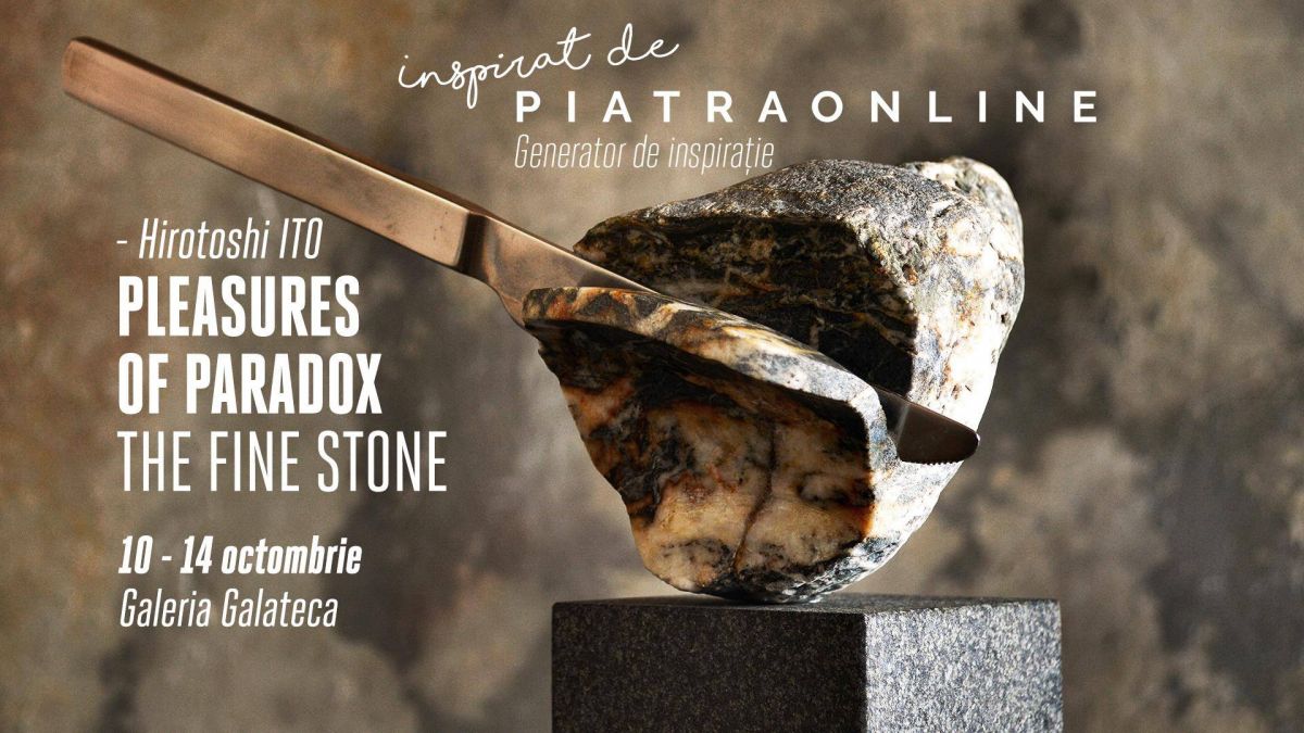 Artistul japonez Hirotoshi Ito prezintă expoziția Pleasures of Paradox. The Fine Stone la Galeria Galateca