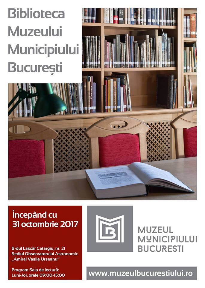 Inaugurarea Bibliotecii Muzeului Municipiului București
