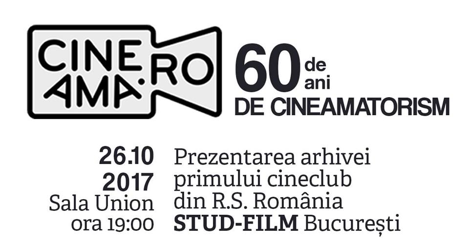 Lansarea platformei online www.cineama.ro – Arhiva Cineclubului Stud-Film