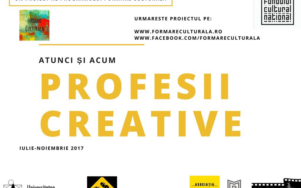 5 profesii creative acum si acum 100 de ani @ Formare Culturală