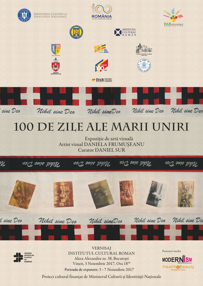Proiectul cultural 100 de zile ale Marii Uniri @  Institutul Cultural Român, București