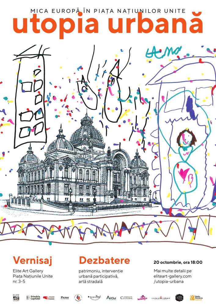 Vernisaj și masă rotundă Utopia Urbană @  Elite Art Club Unesco