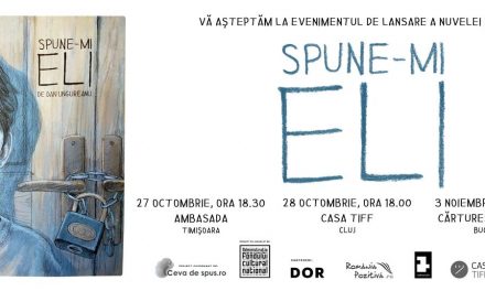 Nuvelă grafică „Spune-mi Eli” de Dan Ungureanu, despre copii abandonați în instituții rezidențiale