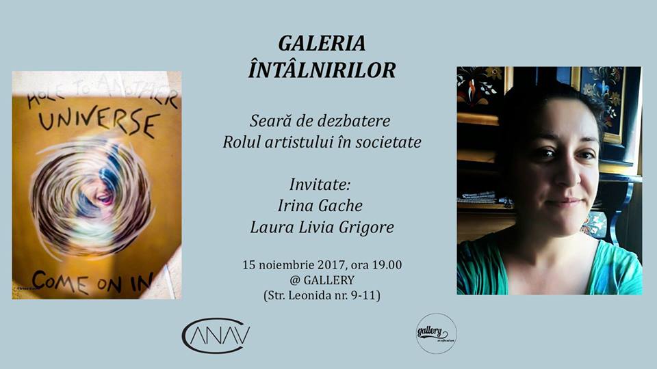 Rolul artistului în societate @ Galeria Întâlnirilor
