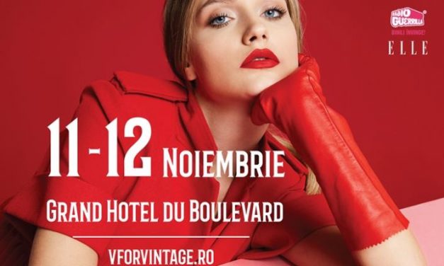 V for Vintage #19 pe 11 și 12 noiembrie la Grand Hotel du Boulevard