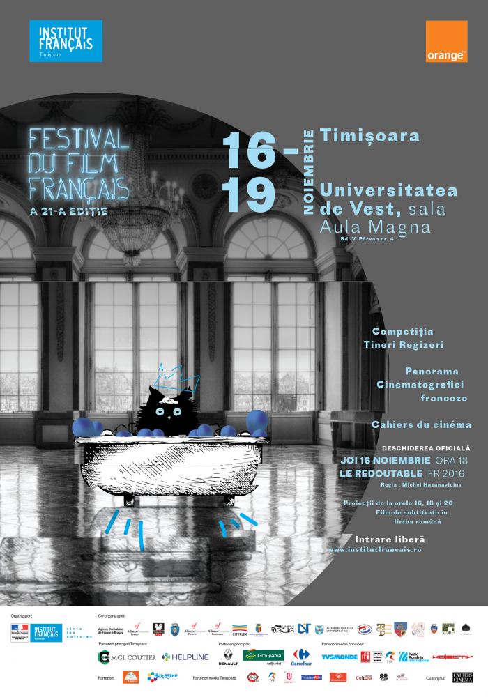 Festivalul Filmului Francez 2017 @ Sala Aula Magna a Universității de Vest