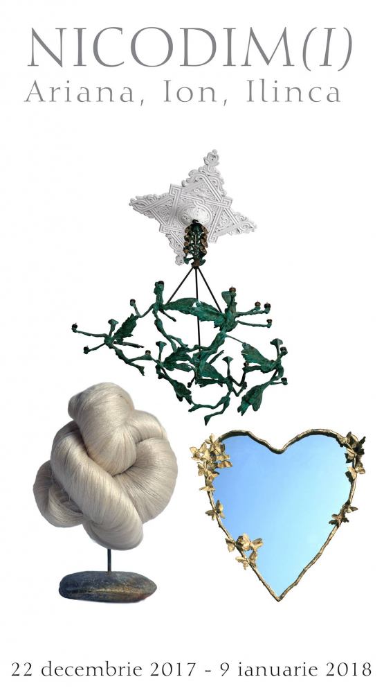 Expoziţie Nicodim: Ariana, Ion, Ilinca @ Galeria Romană, București