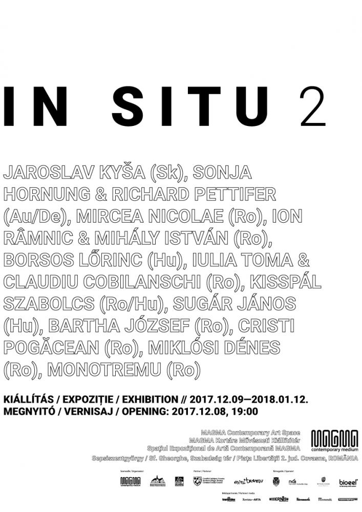 Expoziție de grup „In Situ 2” @ Spațiul Expozițional de Artă Contemporană MAGMA, Sf. Gheorghe