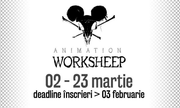 Start pentru înscrieri la Animation Worksheep, ediția a 10-a