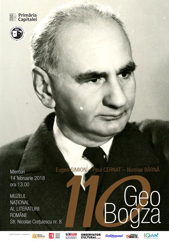 Evenimentul Geo Bogza – 110 ani de la naștere @ Muzeul Național al Literaturii Române