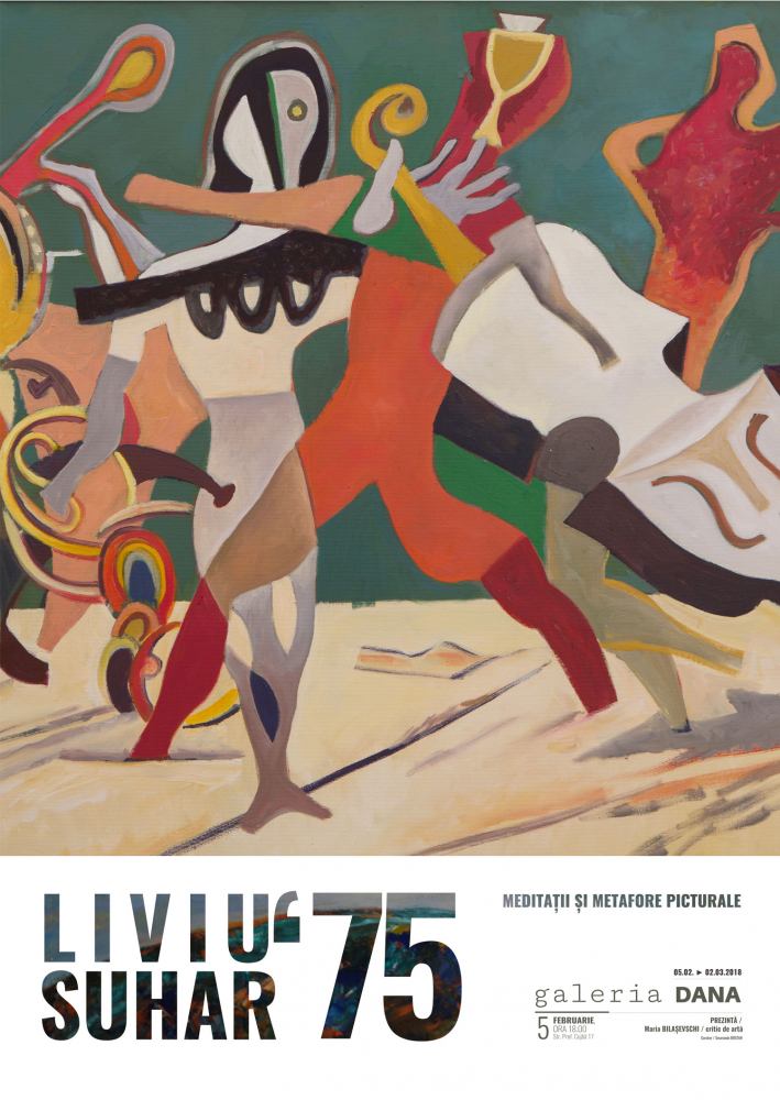 Expoziția „Liviu Suhar ‘75 Meditații și metafore picturale” @ Galeria de artă DANA, Iași