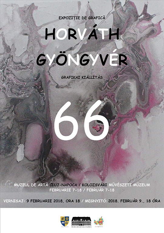 Expoziție de grafică. Horváth Gyöngyvér „66” @ Muzeul de Artă Cluj-Napoca