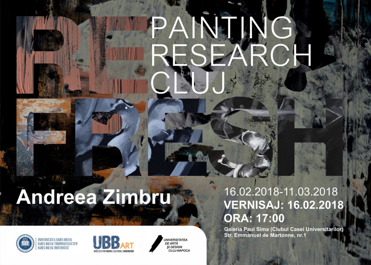 Expoziție de pictură Andreea Zimbru @ Galeria de artă „Paul Sima” a Universităţii Babeş-Bolyai