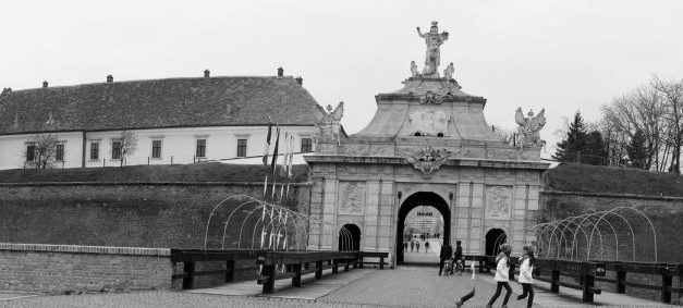Alba Iulia în alb-negru