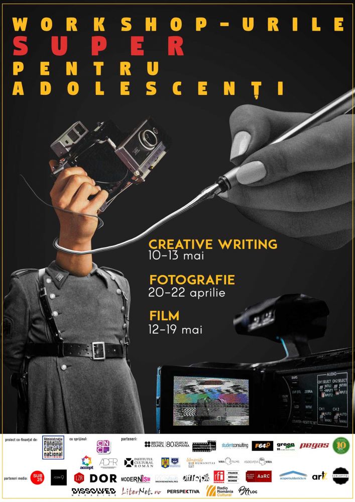 Au început înscrierile la workshop-urile Super 2018!