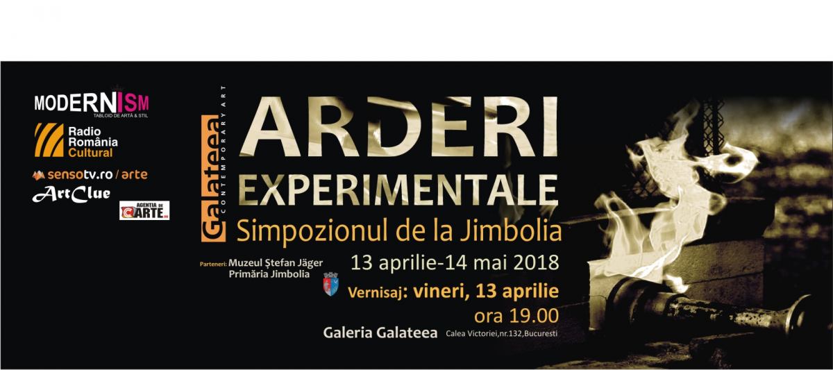Expoziția „ARDERI EXPERIMENTALE – Simpozionul de la Jimbolia” @ Galateea Contemporary Art, București