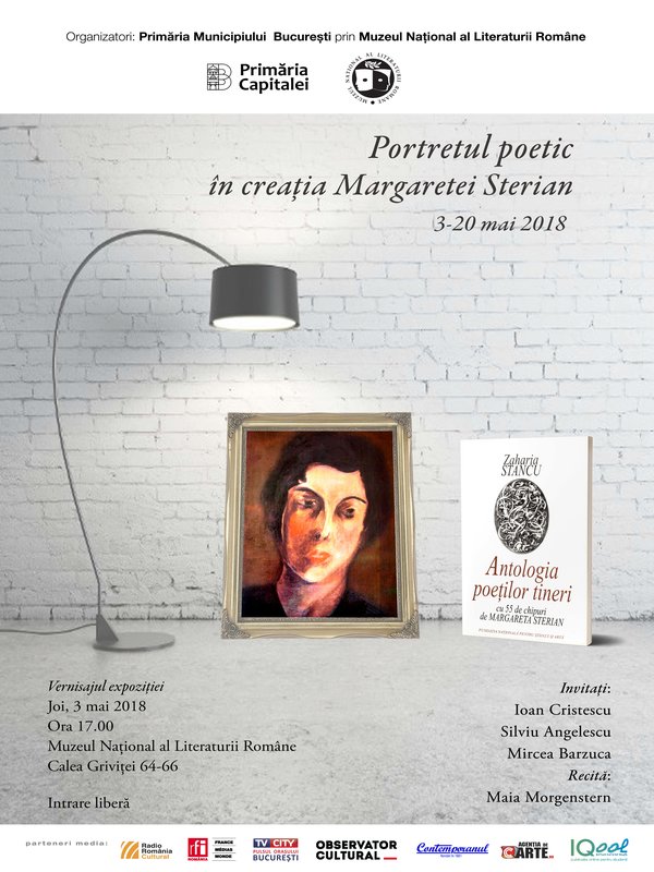 Expoziția „Portretul poetic în creația  Margaretei Sterian” @ Muzeul Național al Literaturii Române