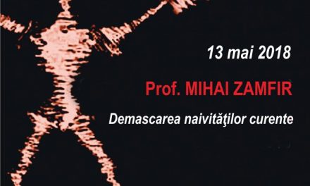 La Conferințele TNB: Prof. Mihai Zamfir despre “Demascarea naivităților curente”
