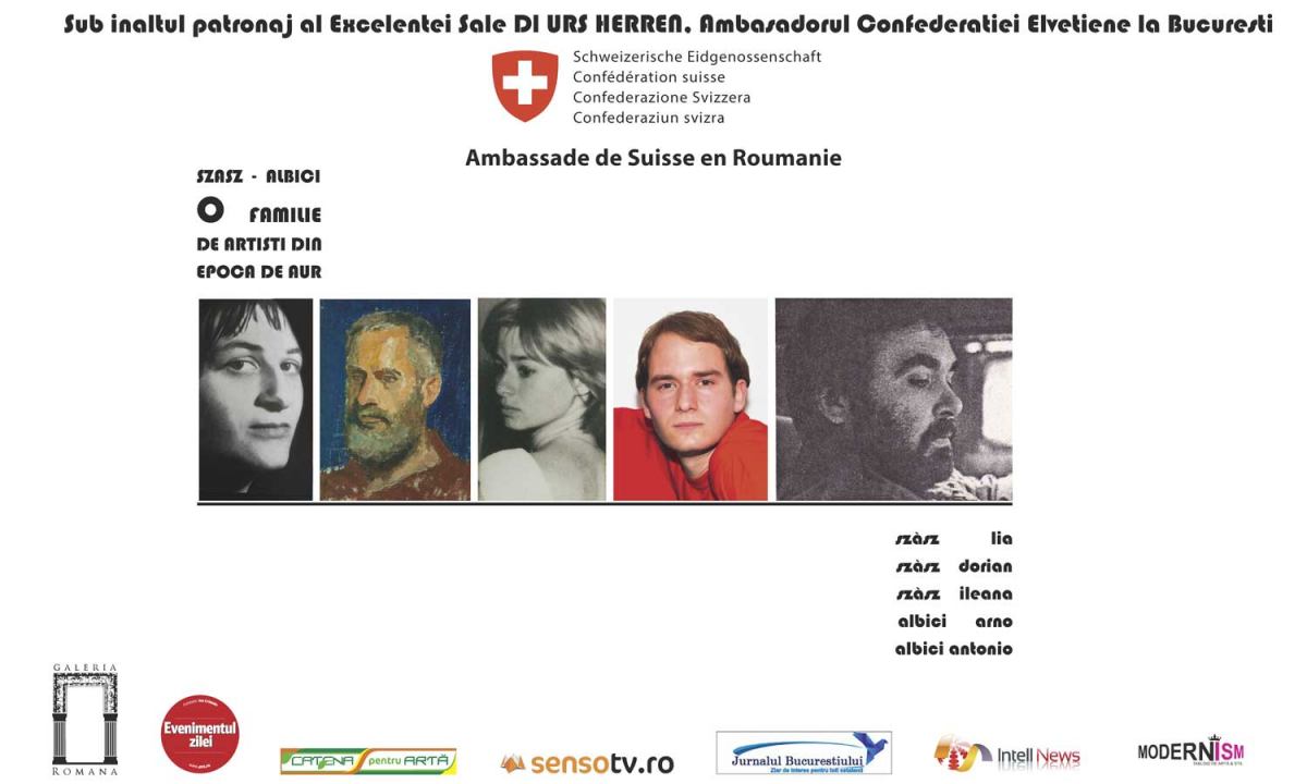 Expoziția “Szasz-Albici: o familie de artiști în Epoca de Aur” @ Galeria Romană, București