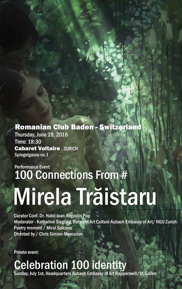Mirela Trăistaru „100 Connections From #” @ Cabaret Voltaire, Zurich