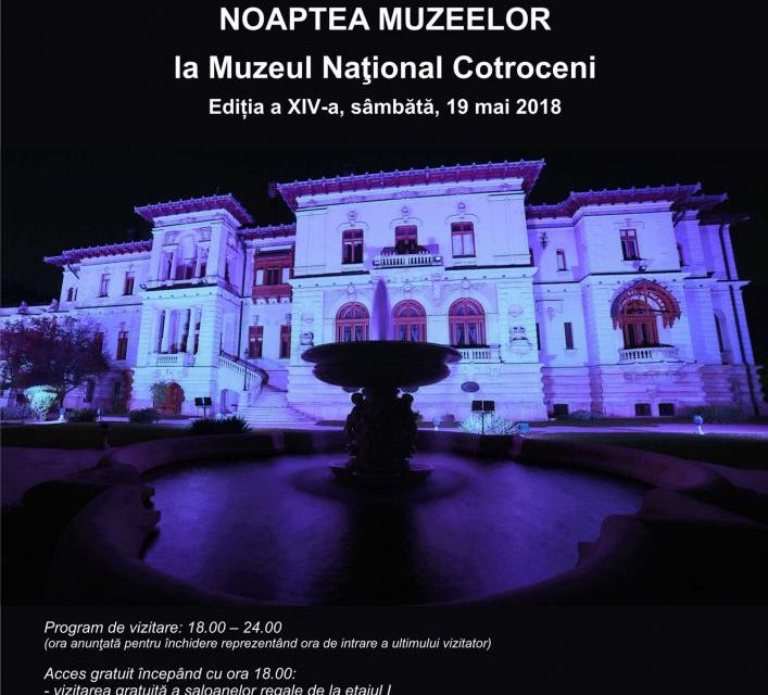 Noaptea Muzeelor la Muzeul Naţional Cotroceni