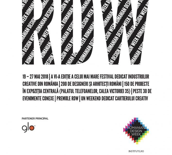 A șasea ediție Romanian Design Week începe în această săptămână