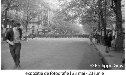 Expoziție de fotografie de Philippe Gras „În mijlocul evenimentelor din Mai 1968” @ Institutul Francez din Timișoara