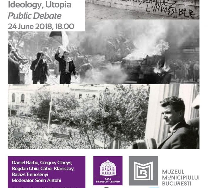 Întâlnire aniversară: Idei în Agora: 1968. Counterculture, Ideology, Utopia. Un an de Idei în Agora