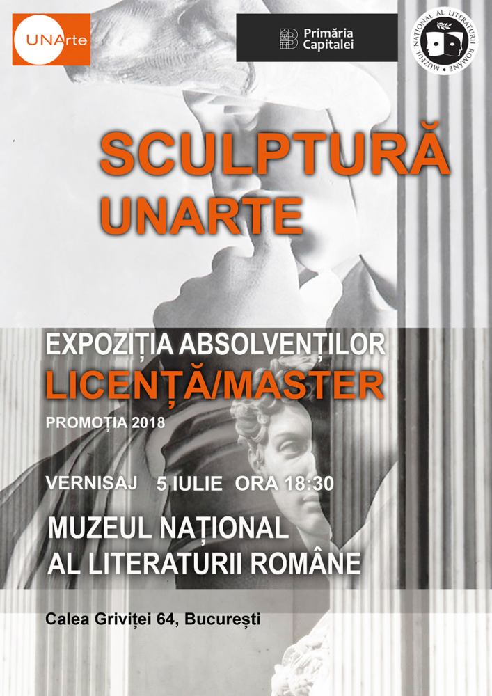 Expoziția absolvenților Licență și Master Sculptură-UNArte @ MNLR
