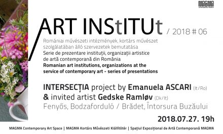 MAGMA prezintă ART INStITUt # 6 – proiectul INTERSECȚIA
