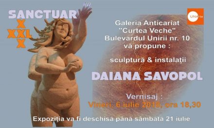 Daiana Savopol, „Sanctuar xxx-L” @ Galeria Anticariat Curtea Veche, București