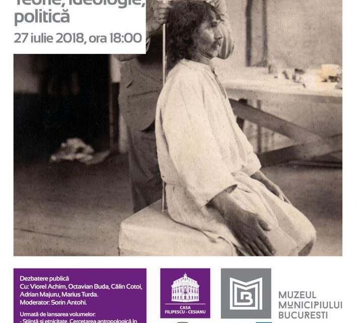 Idei în Agora – Știință și etnicitate. Dezbatere publică și dublă lansare de carte @ Casa Filipescu-Cesianu, București
