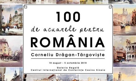 100 de acuarele pentru ROMÂNIA @ Casino Sinaia