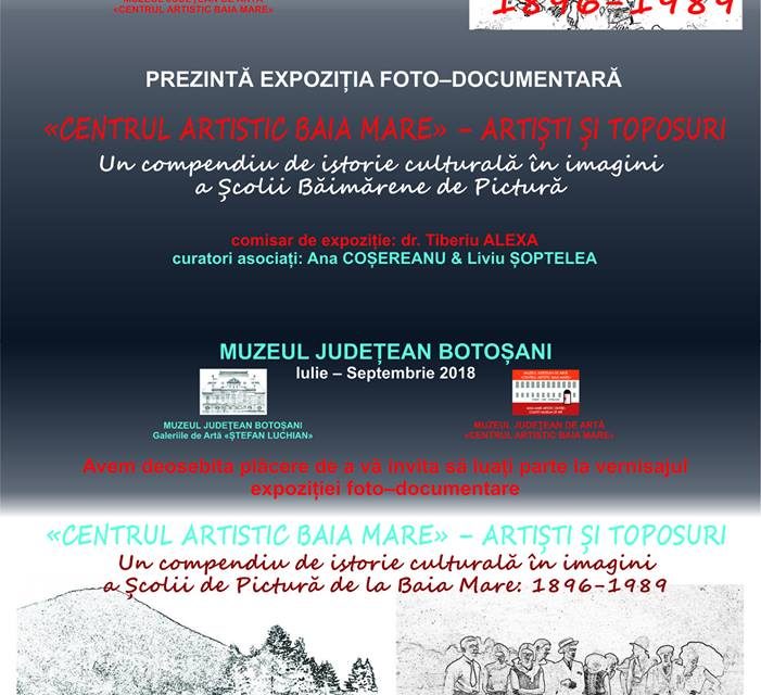 „Centrul Artistic Baia Mare – Artiști și toposuri” – Expoziție itinerantă
