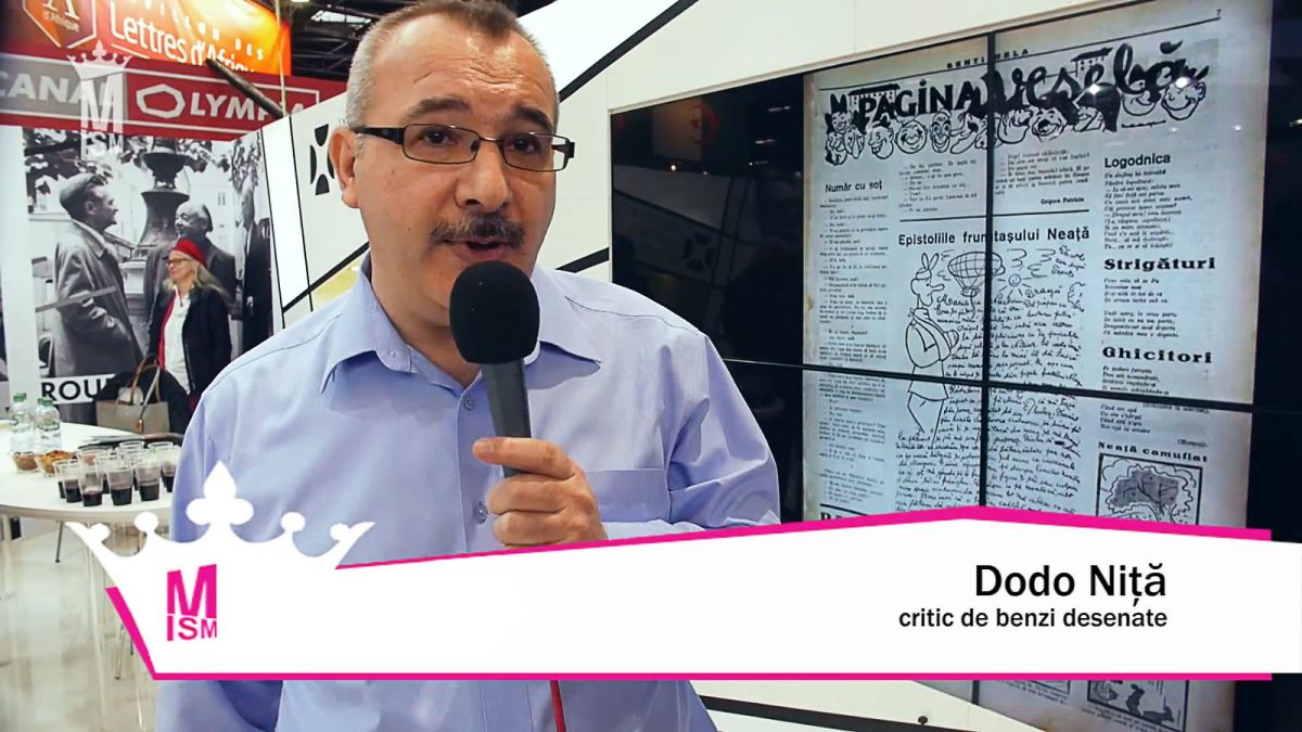 Dodo Niță despre istoria benzii desenate românești – Documentarele artelor grafice românești