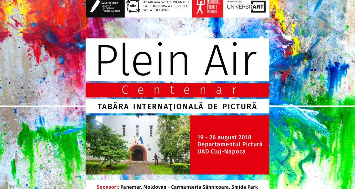 Plein Air – Centenar, tabără internaţională de pictură